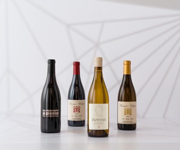 4 bottles of By Greg Brewer wines
