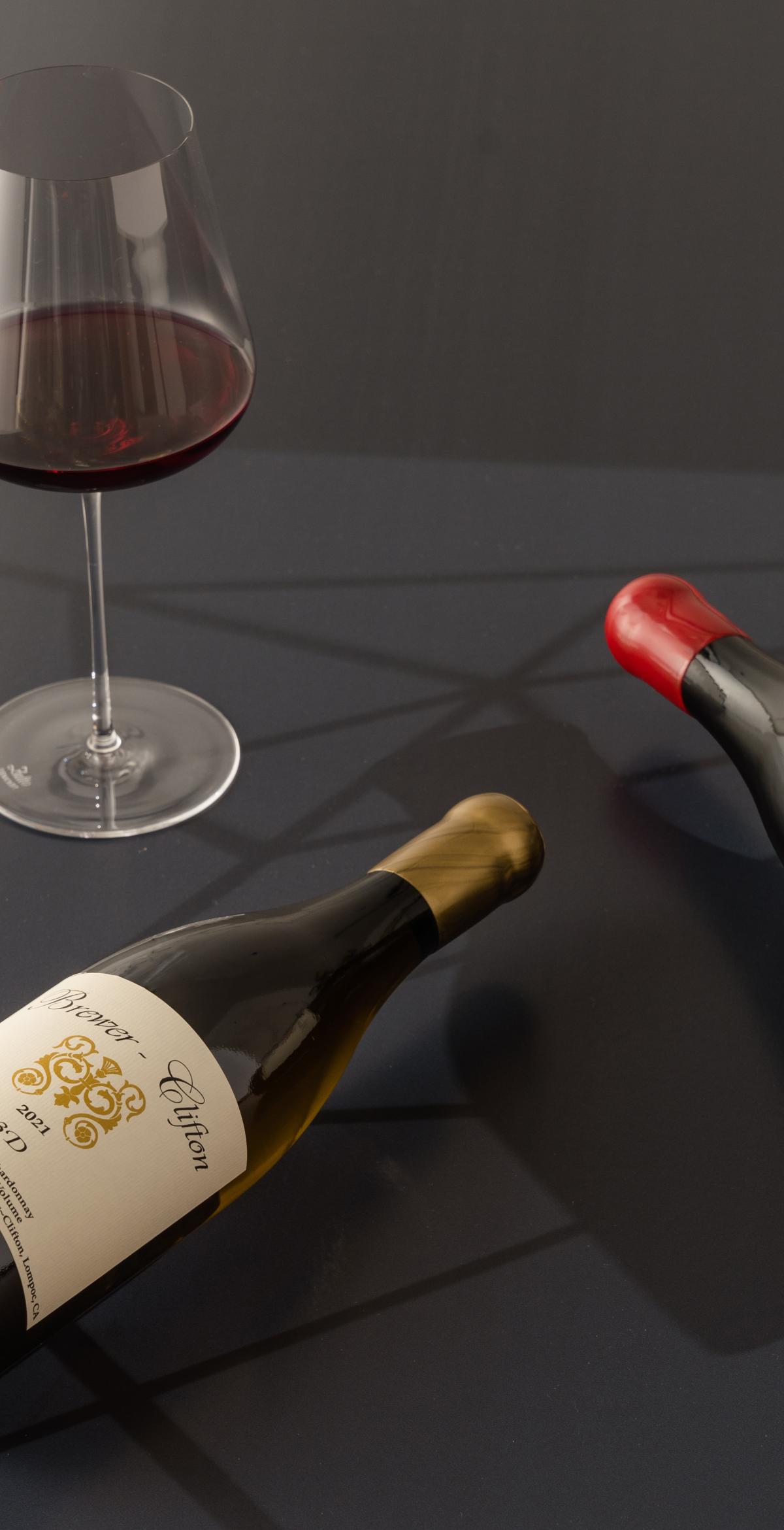 3D Chardonnay and Machado Pinot Noir